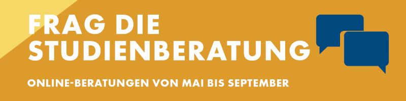 Online-Studienberatung, Termine von Mai bis September